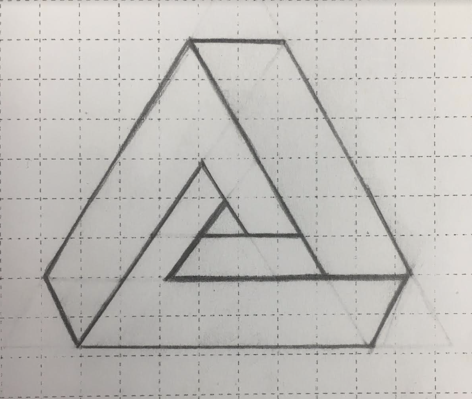 Drawing the impossible Penrose triangle using illustrator ...